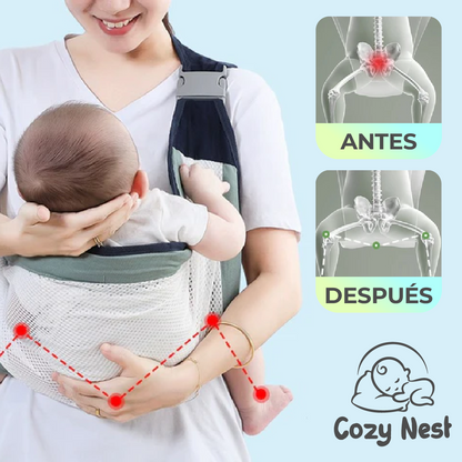 CozyNest™ - Portabebes Ajustable