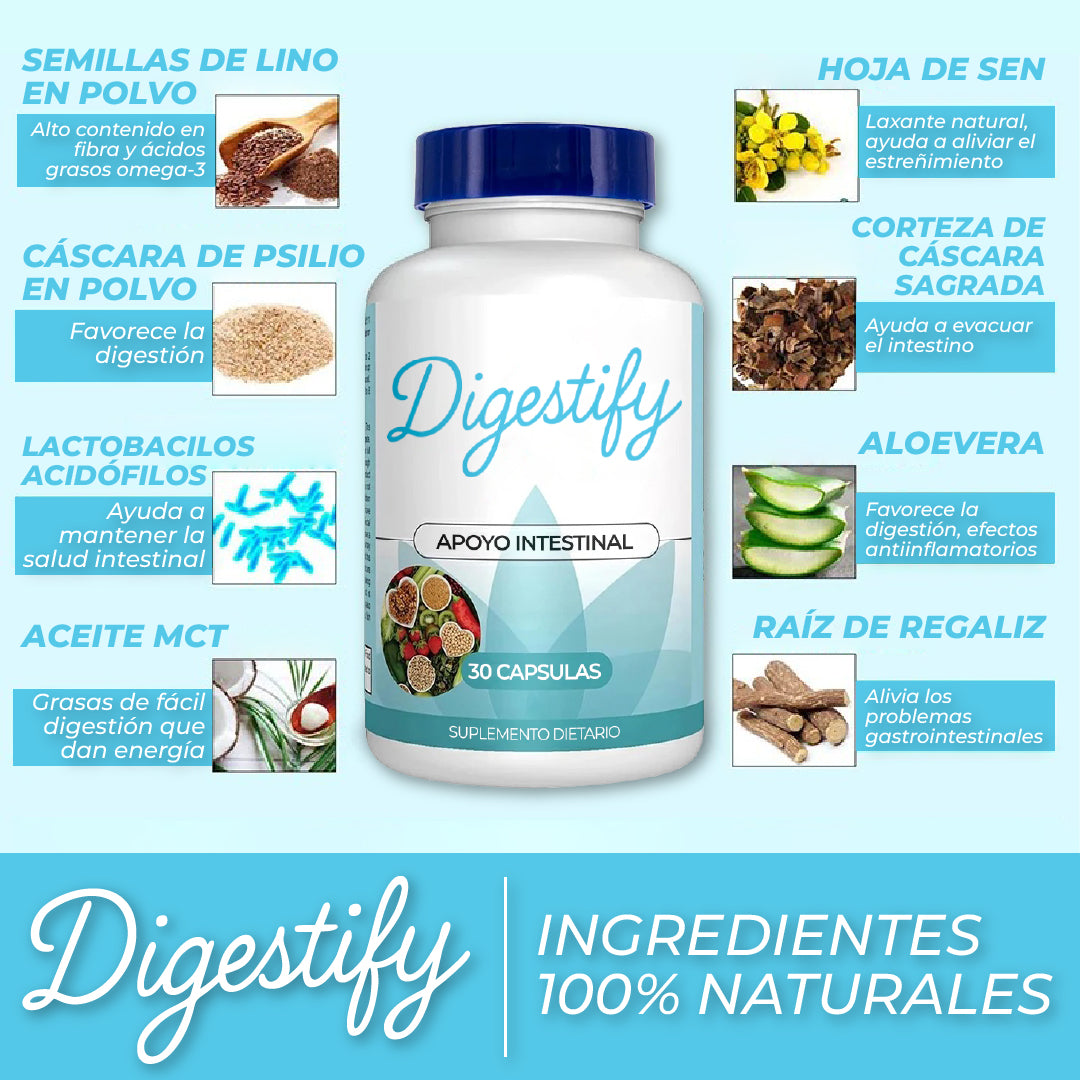 Digestify™ - Suplemento Detox Intestinal