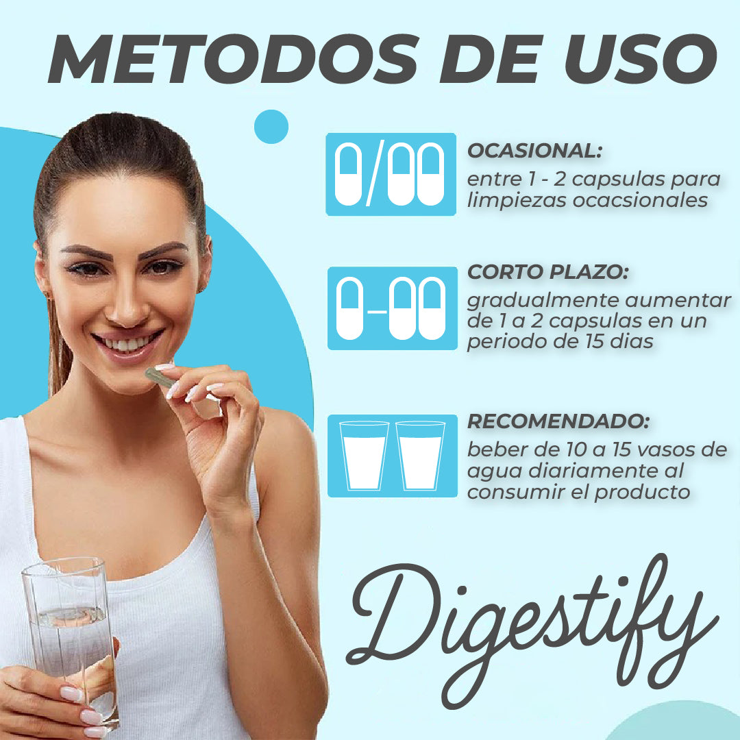 Digestify™ - Suplemento Detox Intestinal