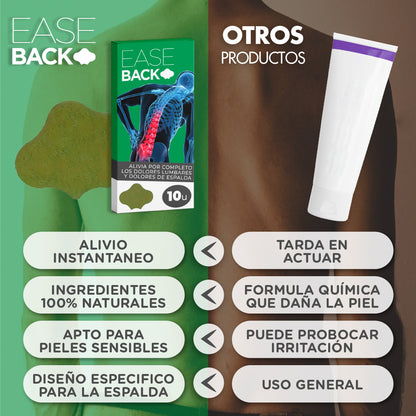 Ease Back™ - Parches Para Dolor Lumbar