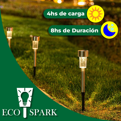 EcoSpark™ - Luces Solares para Jardines Radiantes