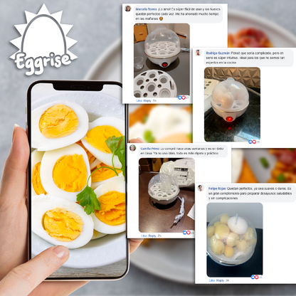 Eggrise™ - Maquina Para Huevos Duros