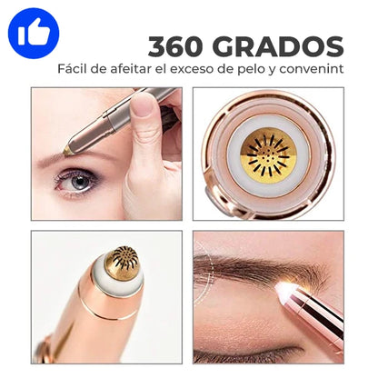 GlamTrim™ - Depiladora de cejas anti irritación