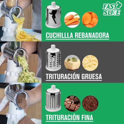 FastSlice™ - Cortador de Vegetales Multifuncion