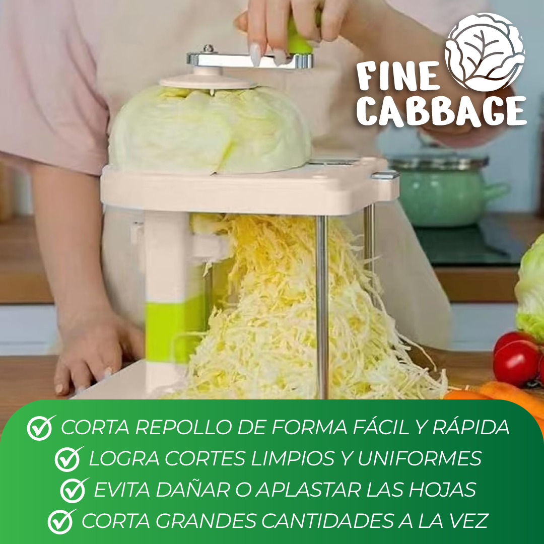 FineCabbage™ - Rallador fino para Repollo