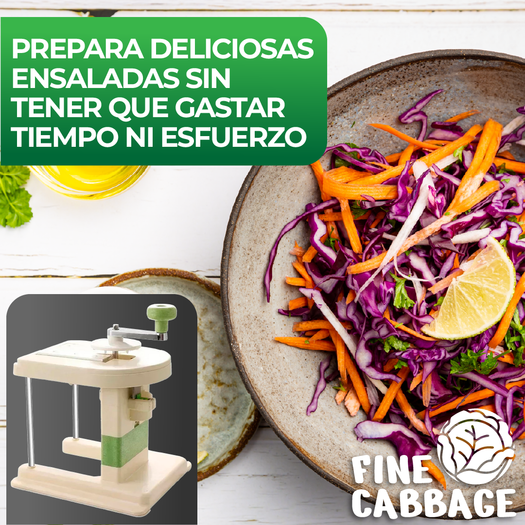 FineCabbage™ - Rallador fino para Repollo