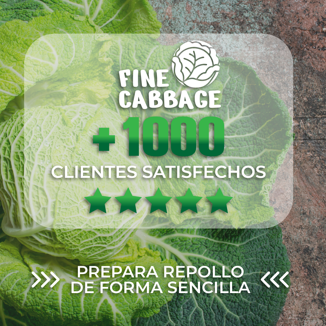 FineCabbage™ - Rallador fino para Repollo