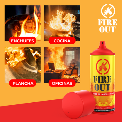 FireOut™ - Extintor Portátil para Emergencias al Instante