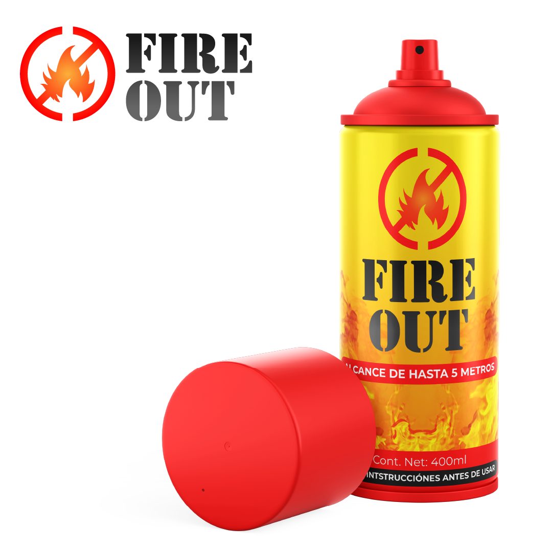 FireOut™ - Extintor Portátil para Emergencias al Instante