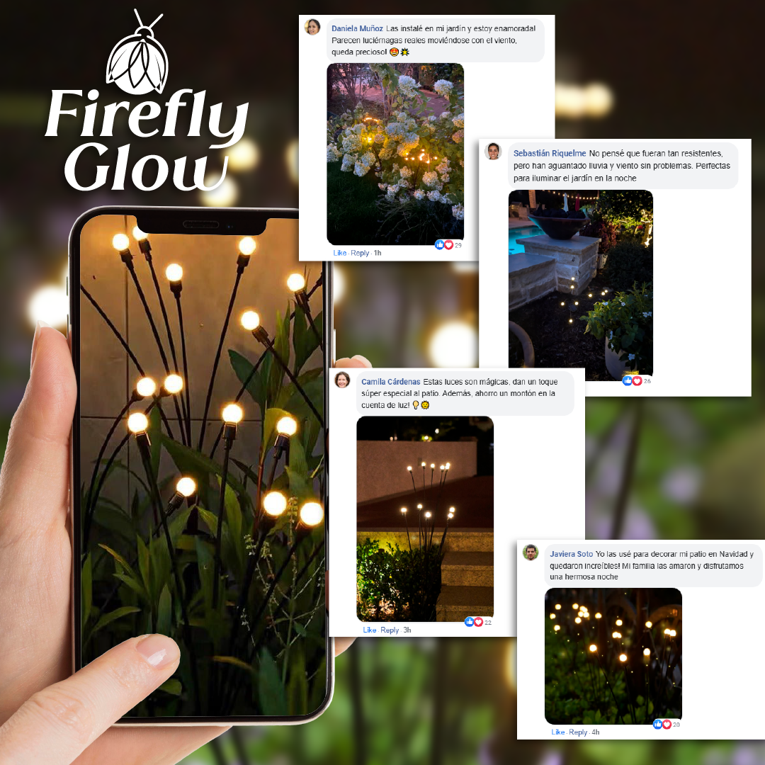 Firefly Glow™ - Luces Solares de Jardin