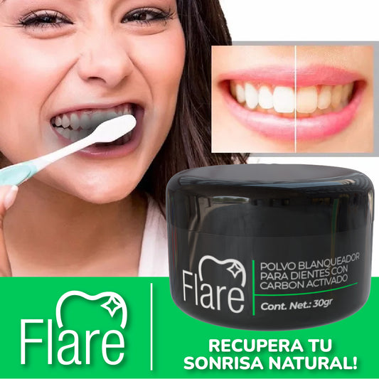 Flare™ - Polvo Limpiador de Dientes