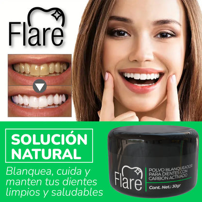 Flare™ - Polvo Limpiador de Dientes
