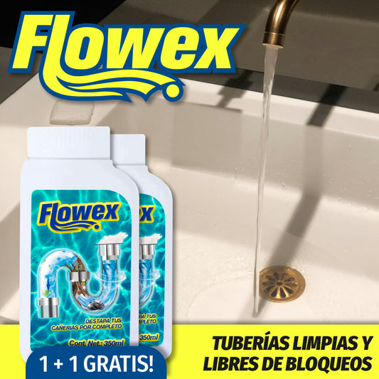 Flowex™ - Desatascador para Tuberías Obstruidas
