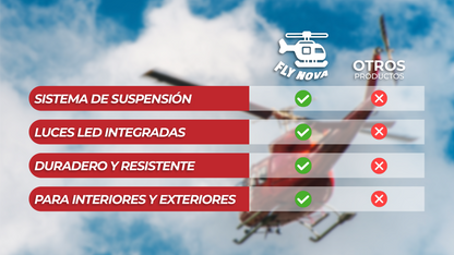 FlyNova™ - Helicóptero Flotador