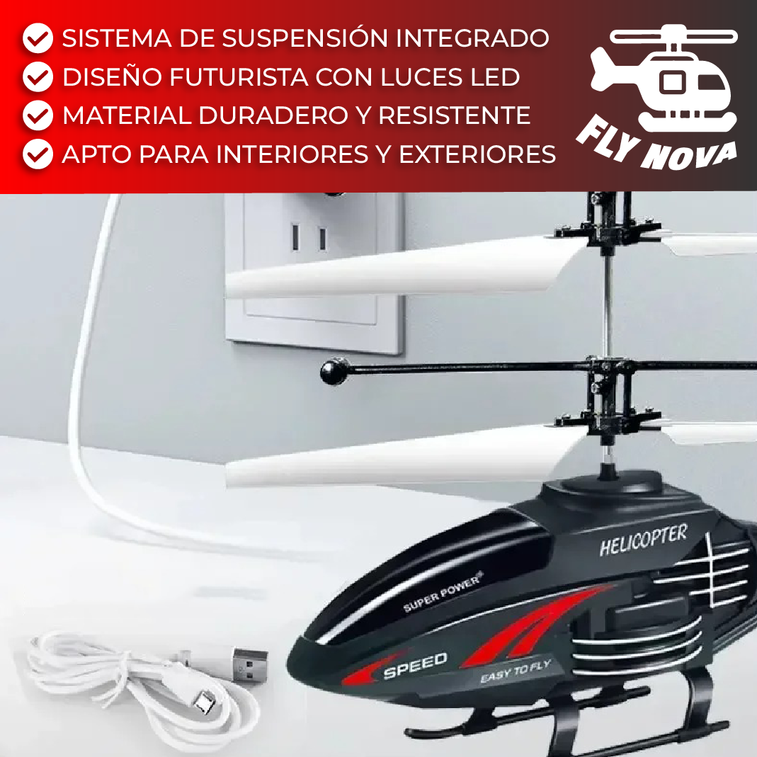 FlyNova™ - Helicóptero Flotador