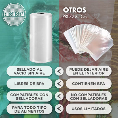 Fresh Seal™ - Bolsas para Sellado al Vacio