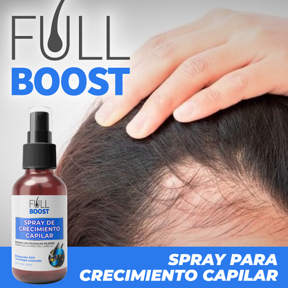 FullBoost™ - Spray Para Crecimento Capilar