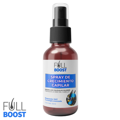 FullBoost™ - Spray Para Crecimento Capilar