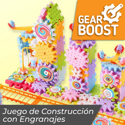 GearBoost™ - Juego de Construcción de Engranajes