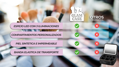 GlamCase™ - Estuche de Maquillaje Portatil
