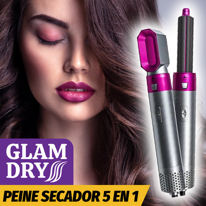 GlamDry™ - Cepillo Secador 5 en 1