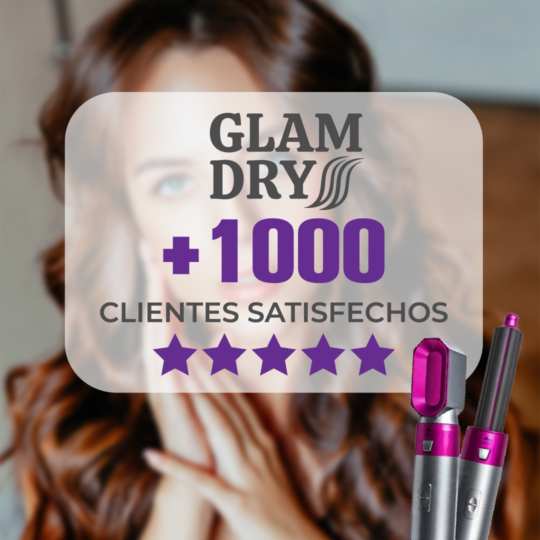 GlamDry™ - Cepillo Secador 5 en 1