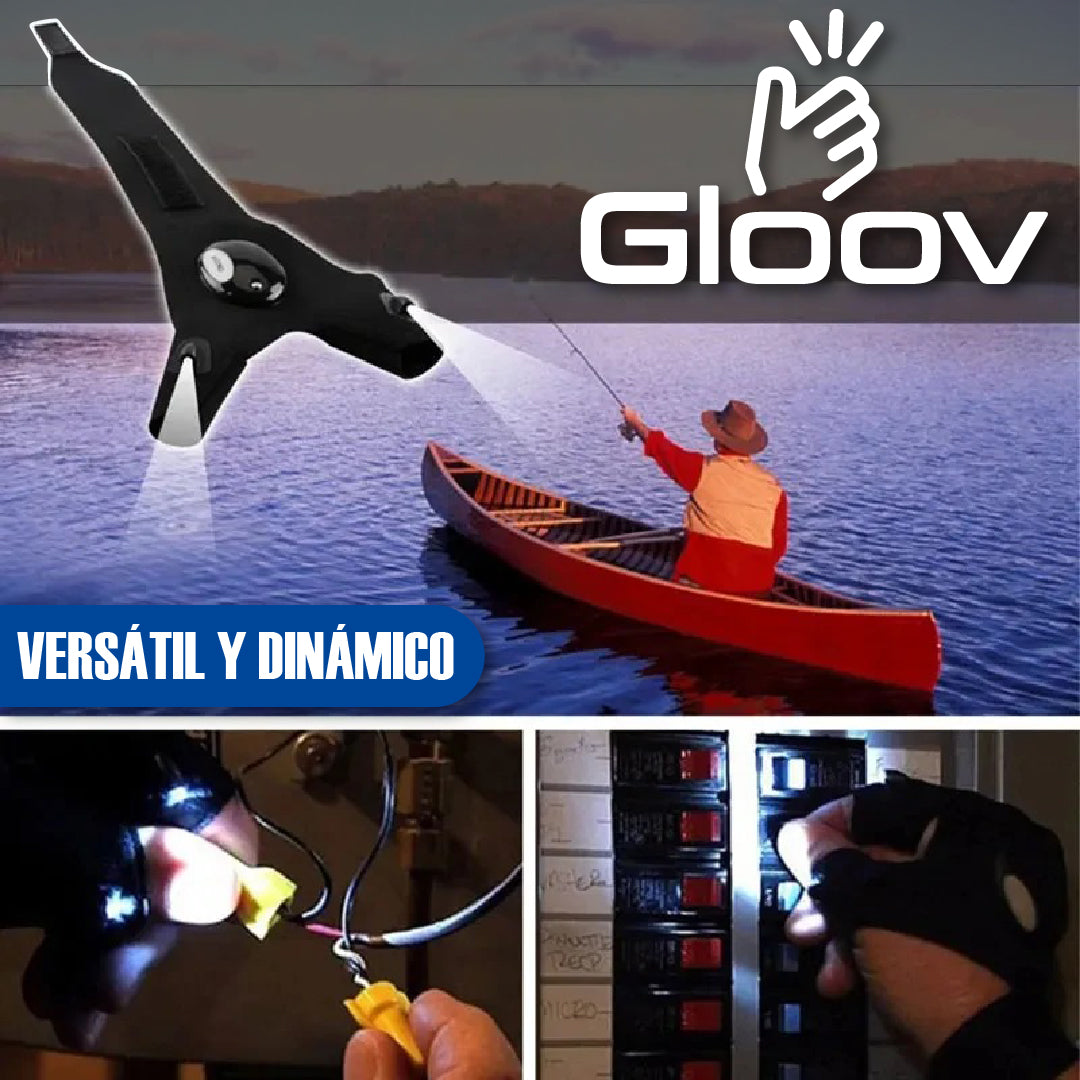 Gloov™ - Guantes de Trabajo con Luz LED