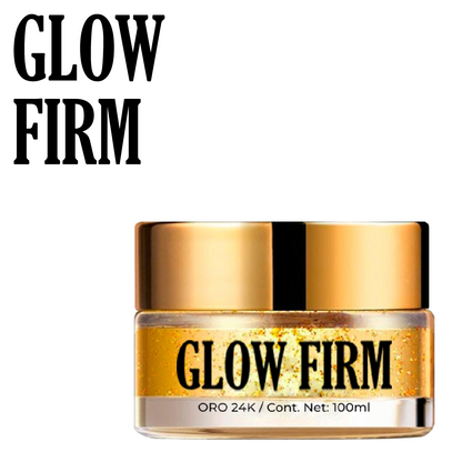 GlowFirm™ - Mascarilla Facial con Oro 24K