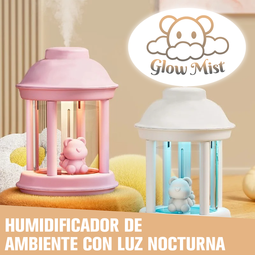 GlowMist™ - Humidificador de Ambiente con Luz Nocturna