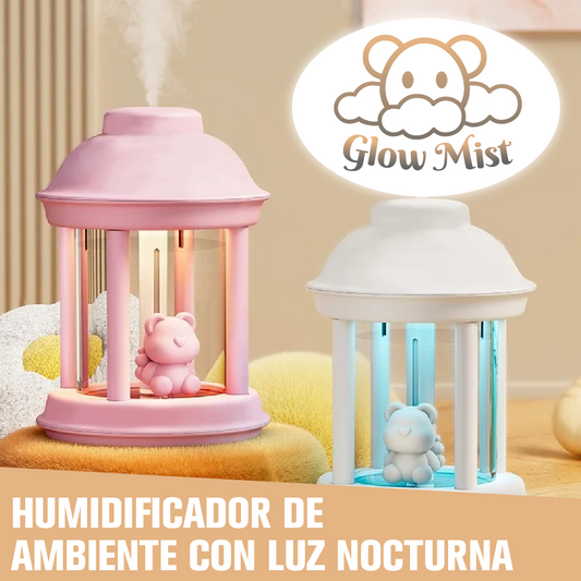 GlowMist™ - Humidificador de Ambiente con Luz Nocturna