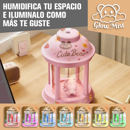GlowMist™ - Humidificador de Ambiente con Luz Nocturna