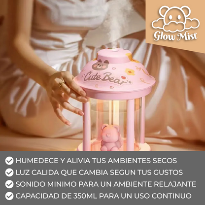 GlowMist™ - Humidificador de Ambiente con Luz Nocturna
