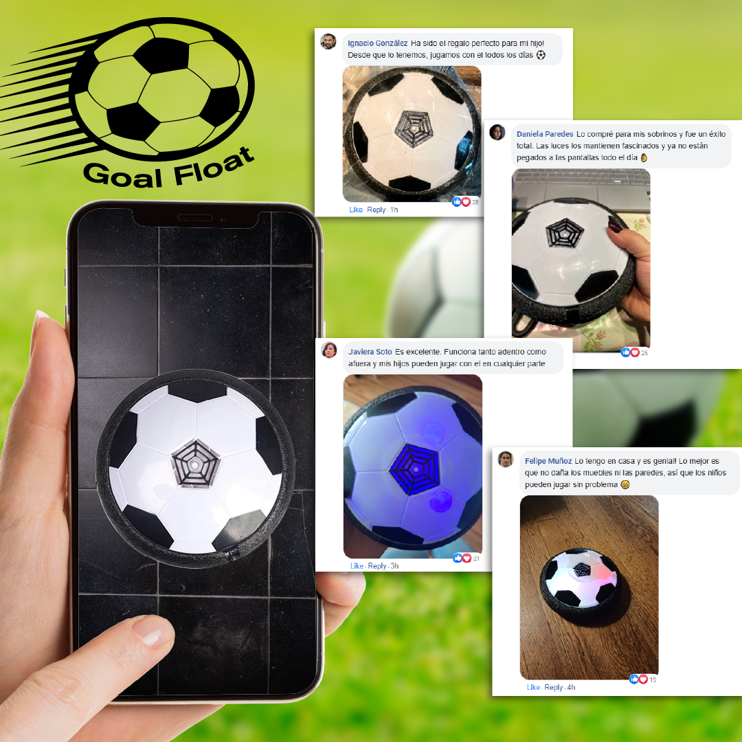 GoalFloat™ - Balón de Futból Flotante