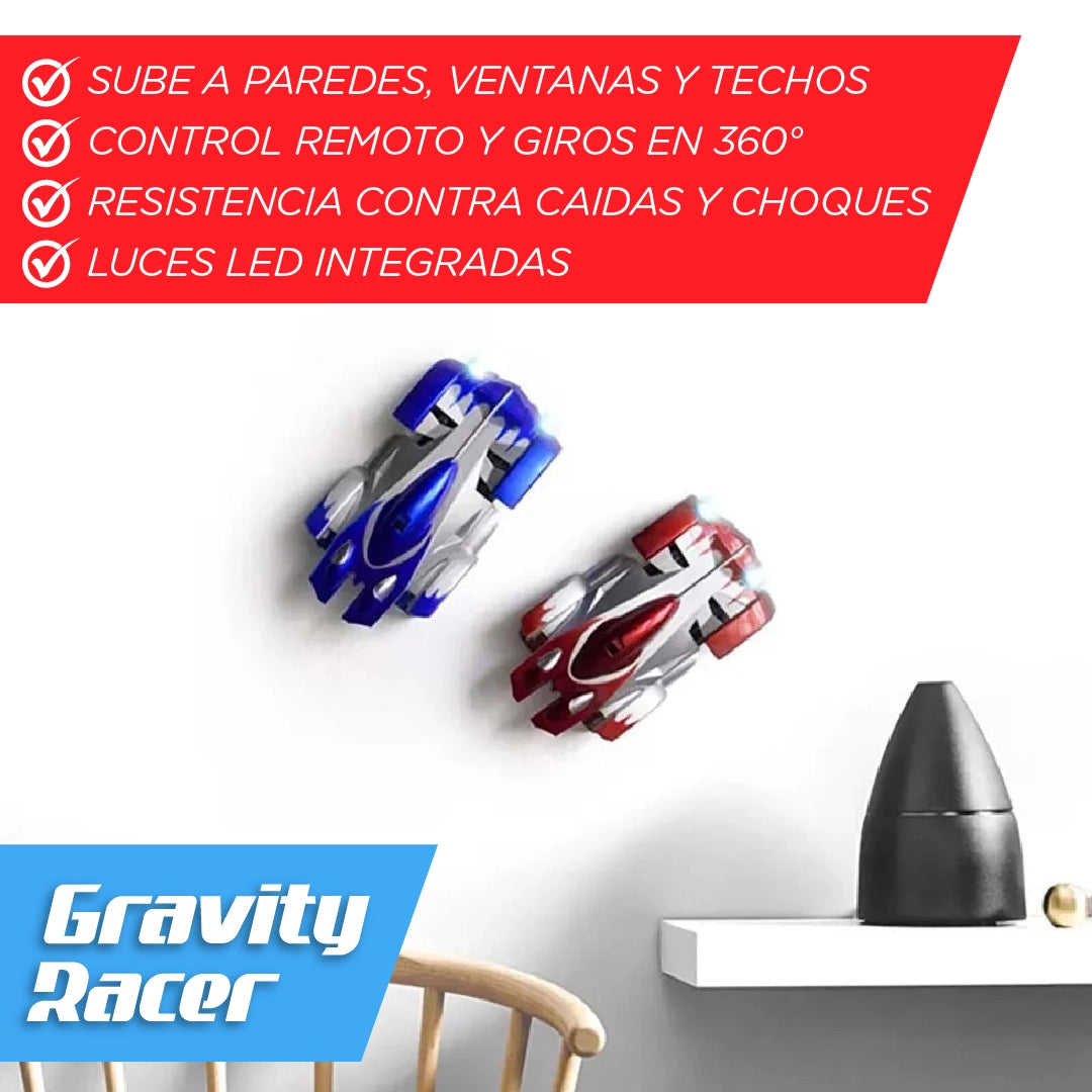 GravityRacer™ - Coche Eléctrico Escalador de Paredes