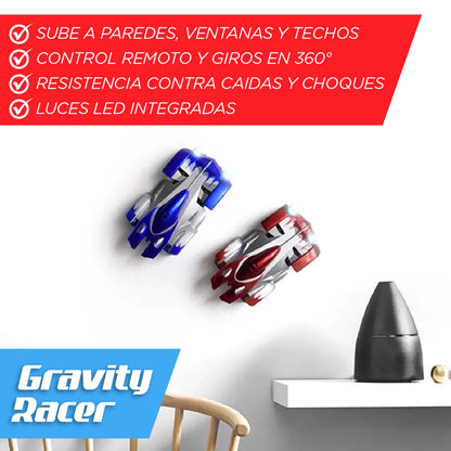 GravityRacer™ - Coche Eléctrico Escalador de Paredes