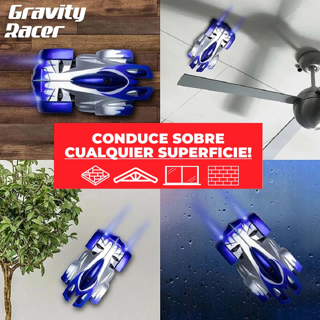 GravityRacer™ - Coche Eléctrico Escalador de Paredes