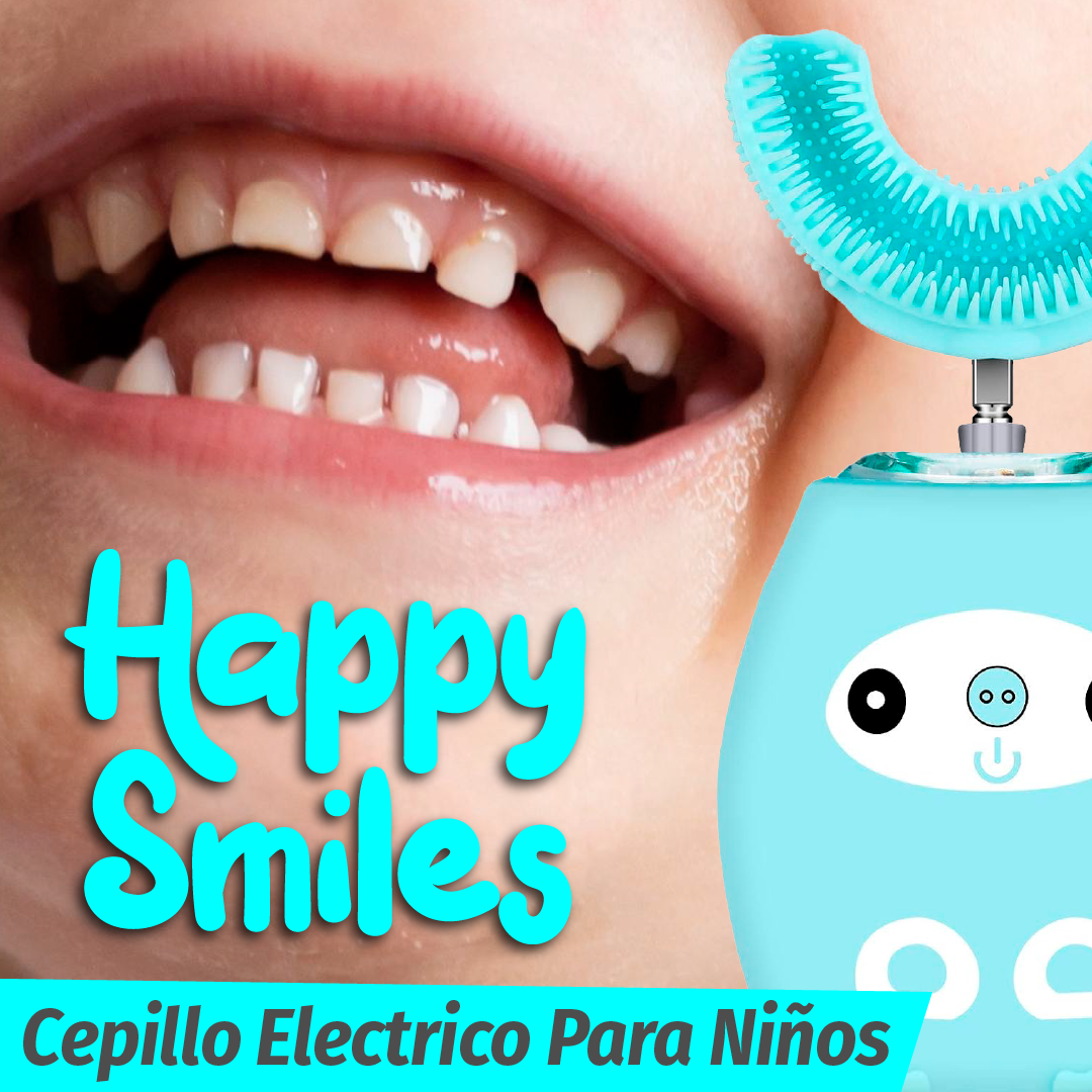 HappySmiles™ - Cepillo Electrico para Niños