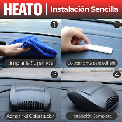Heato™ - Caloventor para Autos Portátil