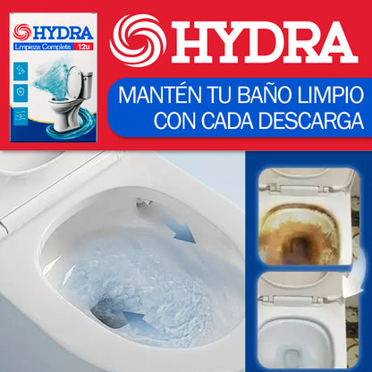 Hydra™ - Pastillas Efervescentes de Limpieza para Inodoros (12u)