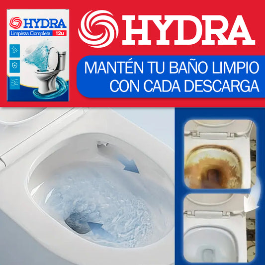 Hydra™ - Pastillas Efervescentes de Limpieza para Inodoros (12u)