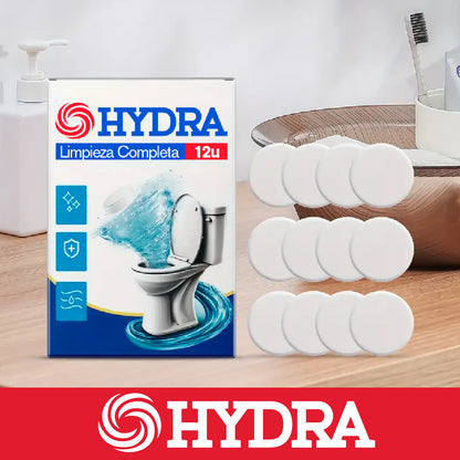 Hydra™ - Pastillas Efervescentes de Limpieza para Inodoros (12u)