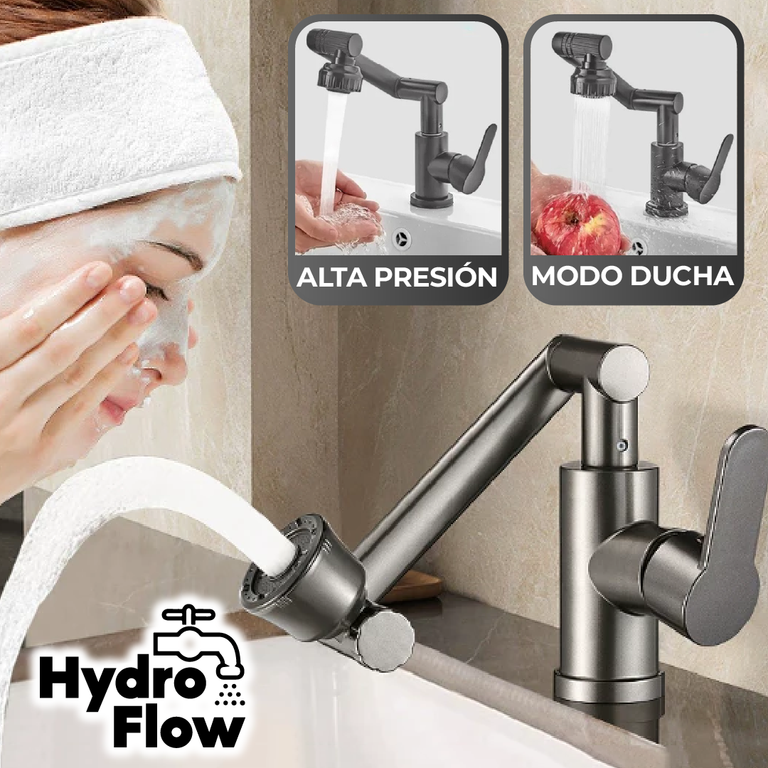 HydroFlow™ - Grifo Giratorio 1080° Multifuncional