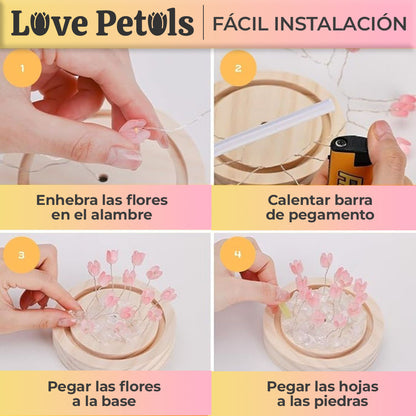 LovePetals™ - DECORACION LED DE TULIPANES MAGICOS