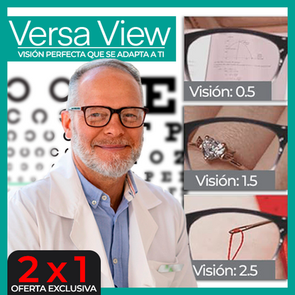 VersaView™ - Lentes de enfoque automatico | Oferta exclusiva 2x1