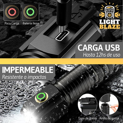 Light Blaze - Mini Linterna Potente