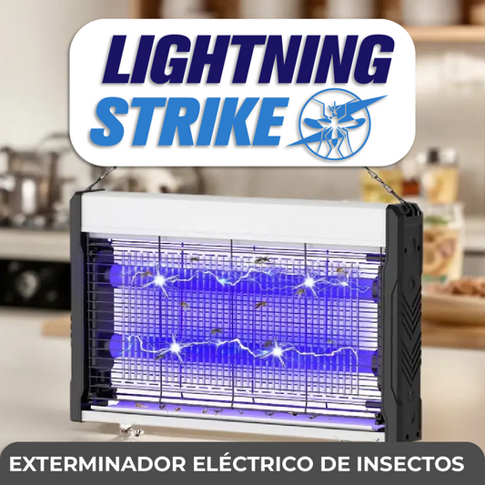 LightningStrike™ - Exterminador Eléctrico de Insectos