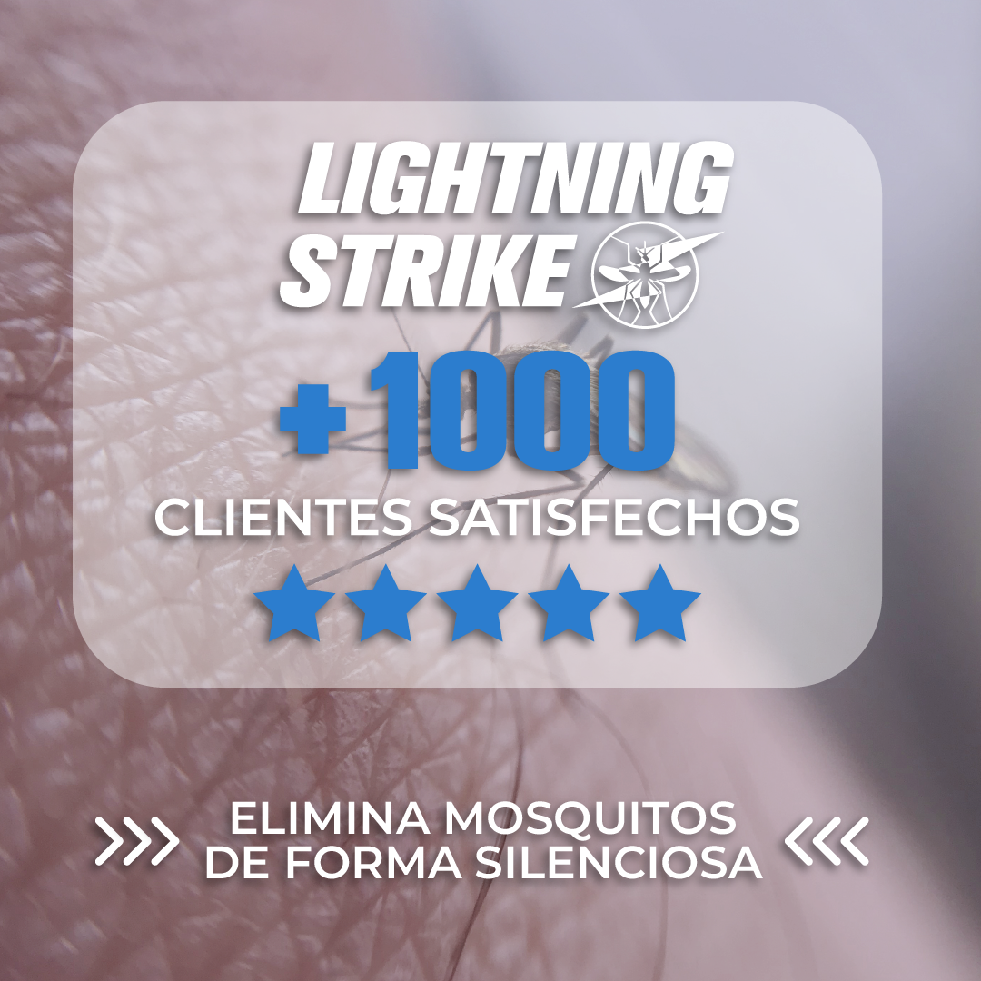 LightningStrike™ - Exterminador Eléctrico de Insectos