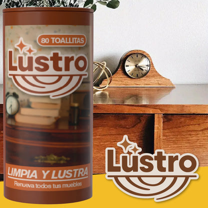Lustro™ - Toallitas Limpiadores y Lustradores para Muebles