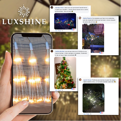 Luxshine™ - Luces Navideñas de Fuegos Artificiales