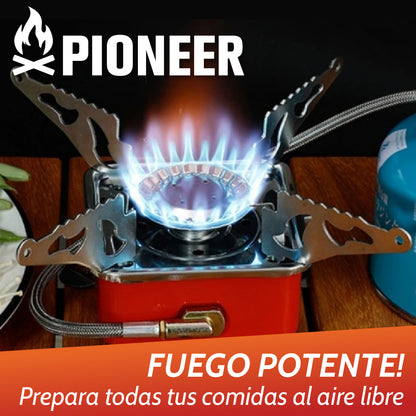 Pioneer™ - Mini Cocina a Gas para Camping